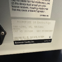 Beckman Coulter Microfuge 18 Centrifuge image 3